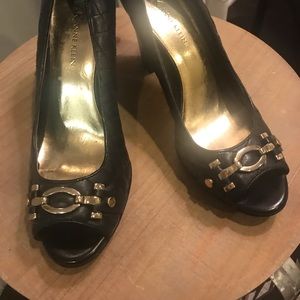 Ann Klein Open toe pump